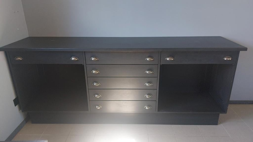 Mooie zwarte balie/dressoir, Enlèvement