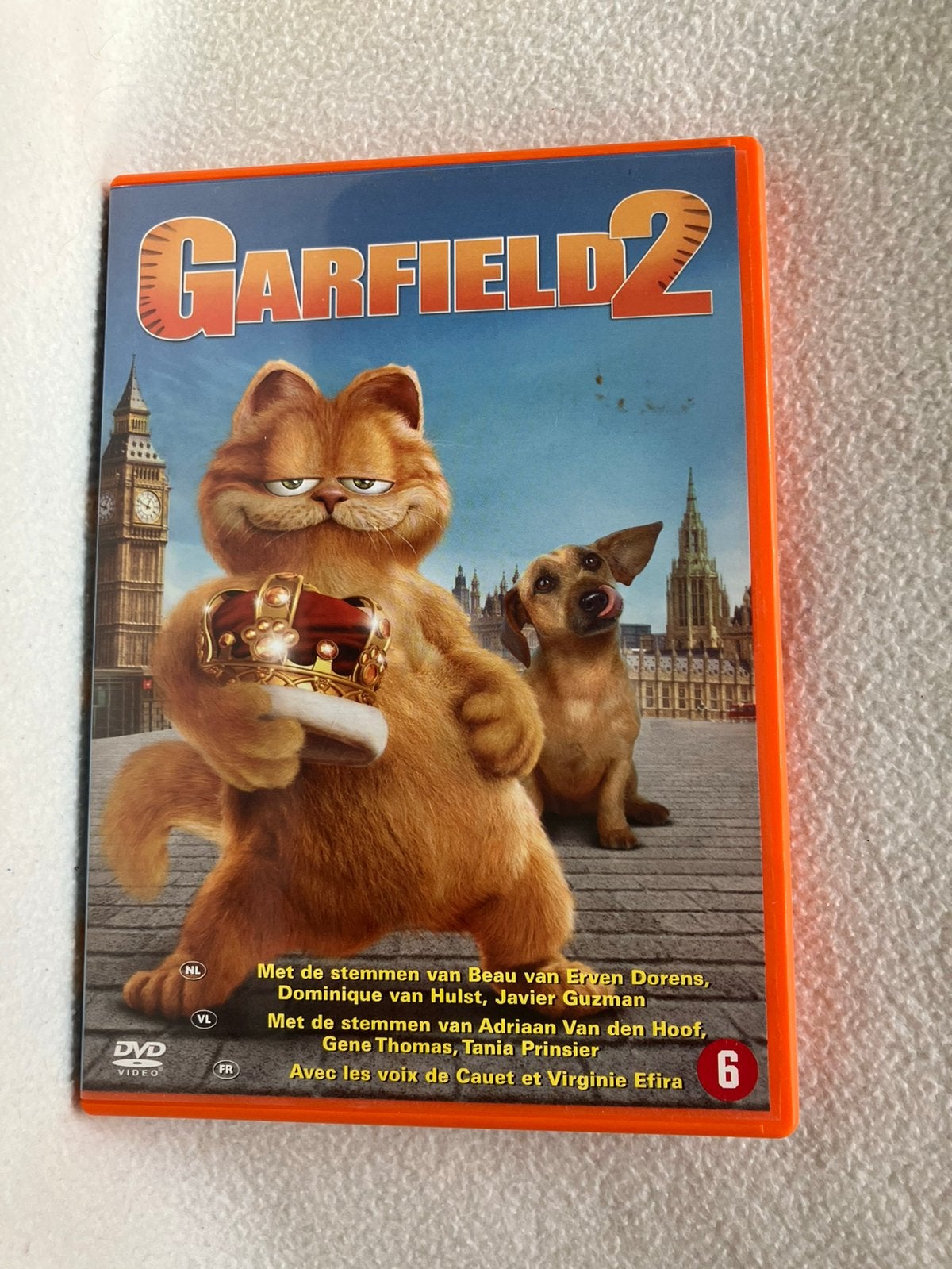 Garfield 2 kat chat (Nederlands, Frans, Engels gesproken), Alle leeftijden, Nederlands, Bonusmateriaal, Ophalen of Verzenden