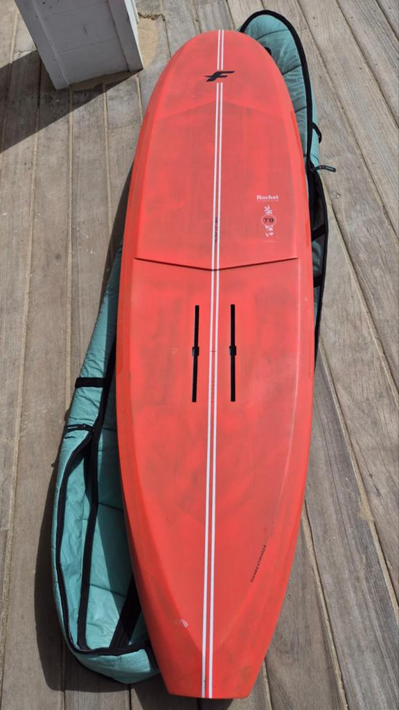 F-One Rocket 7'0x20'5 Downwind SUP 109L, Ophalen