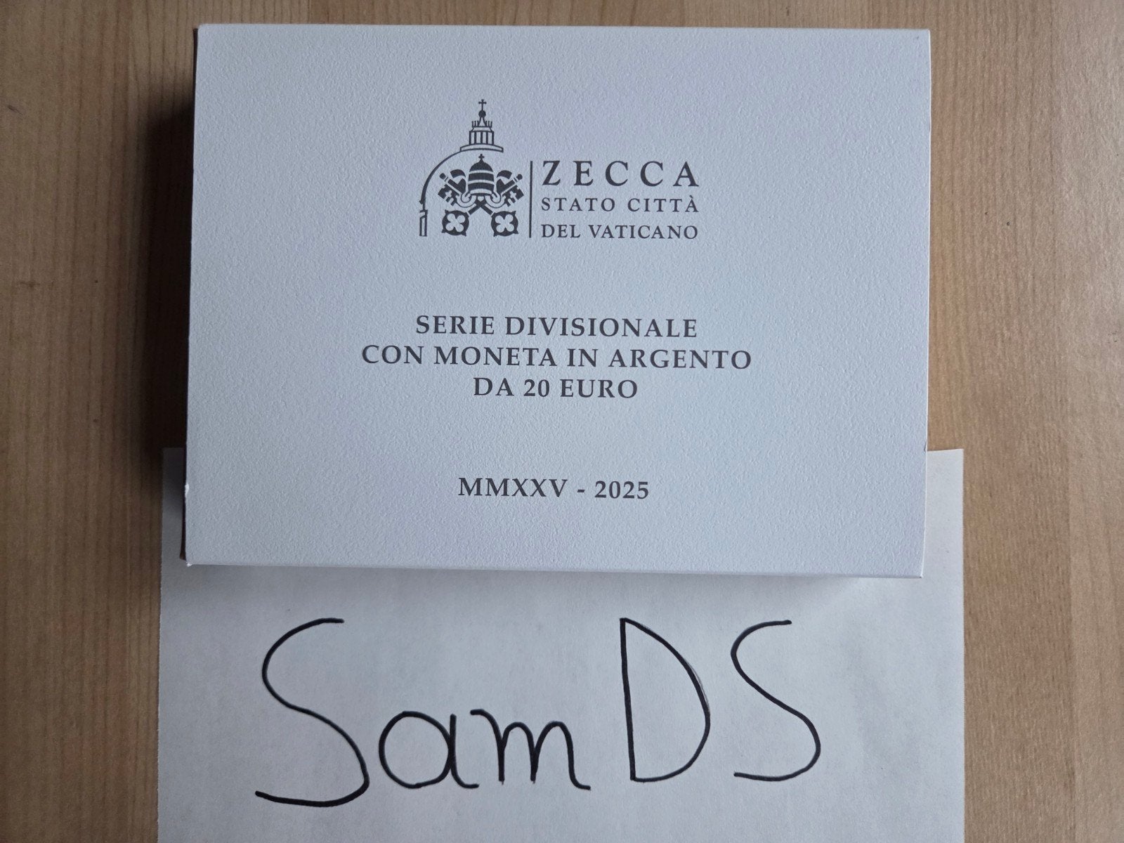 Coffret annuel Proof Vatican 2025 avec 20 euros d'argent, Timbres & Monnaies, Monnaies | Europe | Monnaies euro, Enlèvement ou Envoi