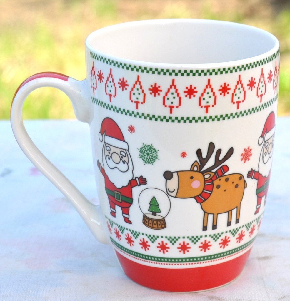 mug decor de noel, Enlèvement ou Envoi, Neuf, Céramique, Mug