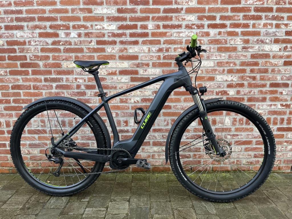 E-MTB Cube Reaction Hybrid Performance Hardtail, 50 km par batterie ou plus, 59 cm ou plus, Enlèvement, Utilisé