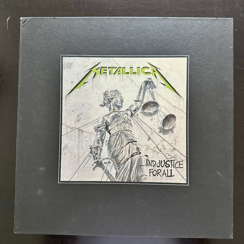 Metallica Remastered Deluxe boxset 04 And Justice For all, Cd's en Dvd's, Vinyl | Hardrock en Metal, Boxset, Gebruikt, Heavy metal