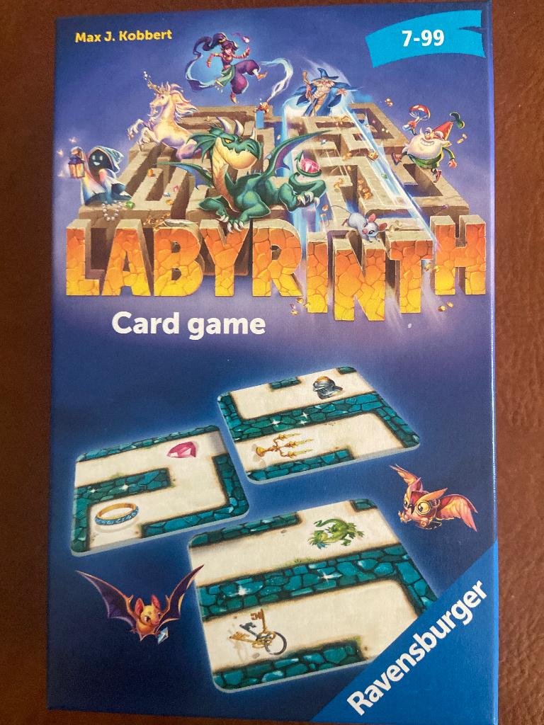 Labyrinth kaartspel, Vijf spelers of meer, Verzenden, Zo goed als nieuw, Ravensburger