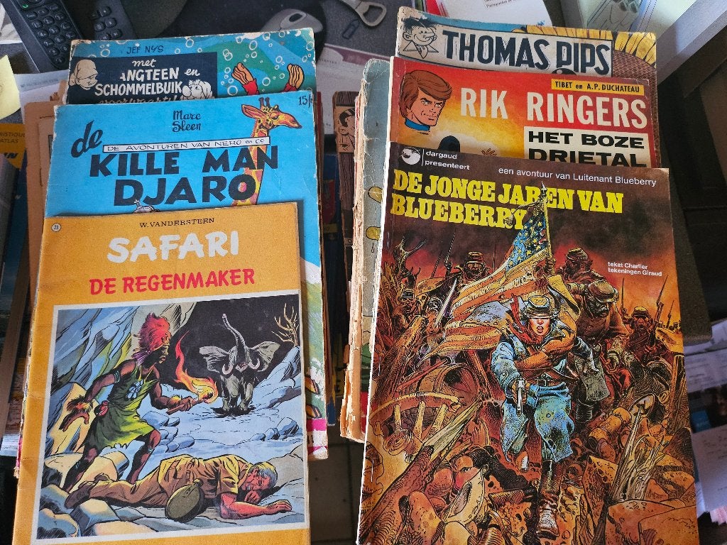 Oude strips, Boeken, Meerdere stripboeken, Diverse Auteurs, Ophalen, Gelezen