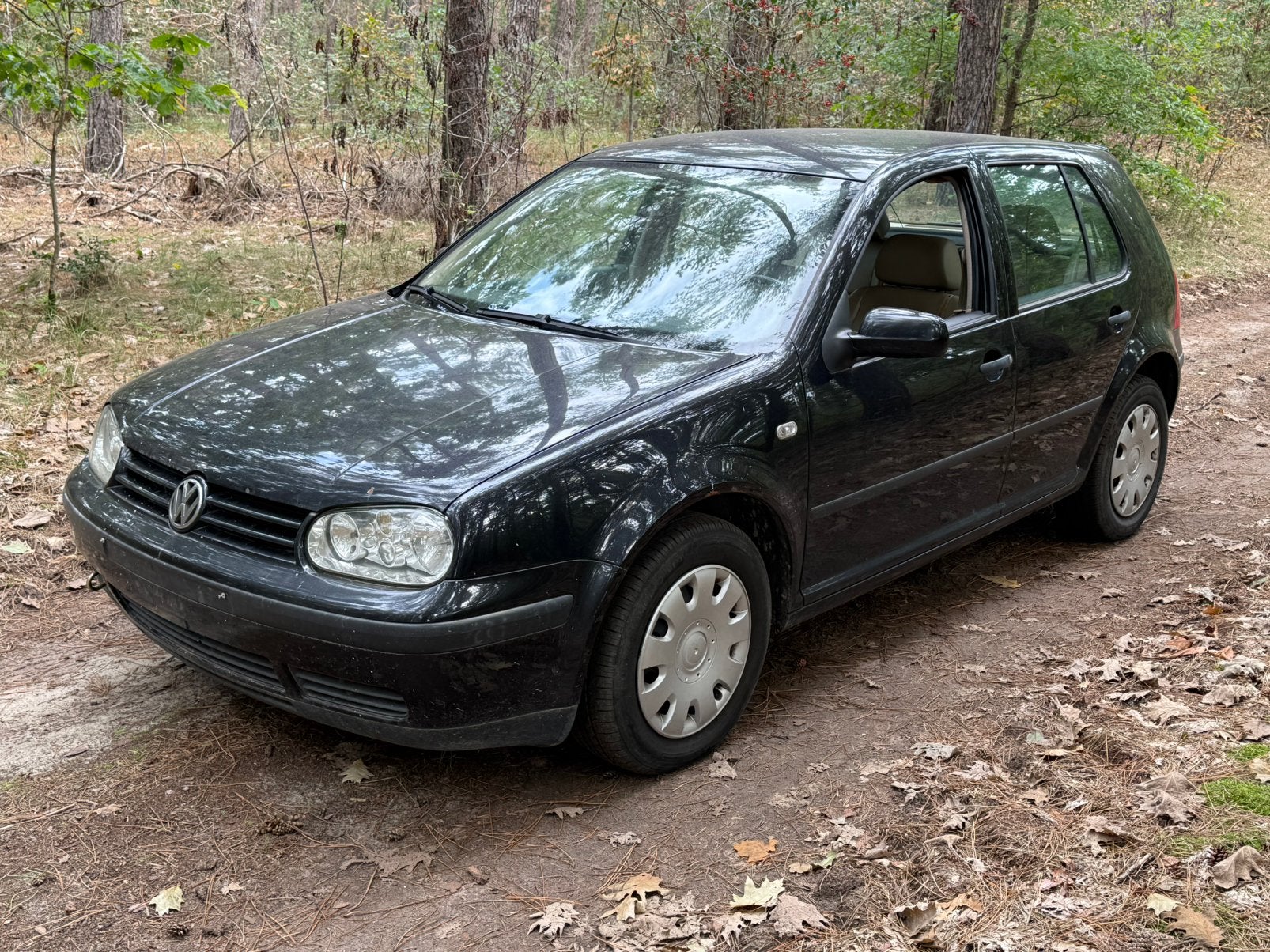Vw golf 4 1.9tdi, Auto's, Geel, Trekhaak, Te koop, Golf