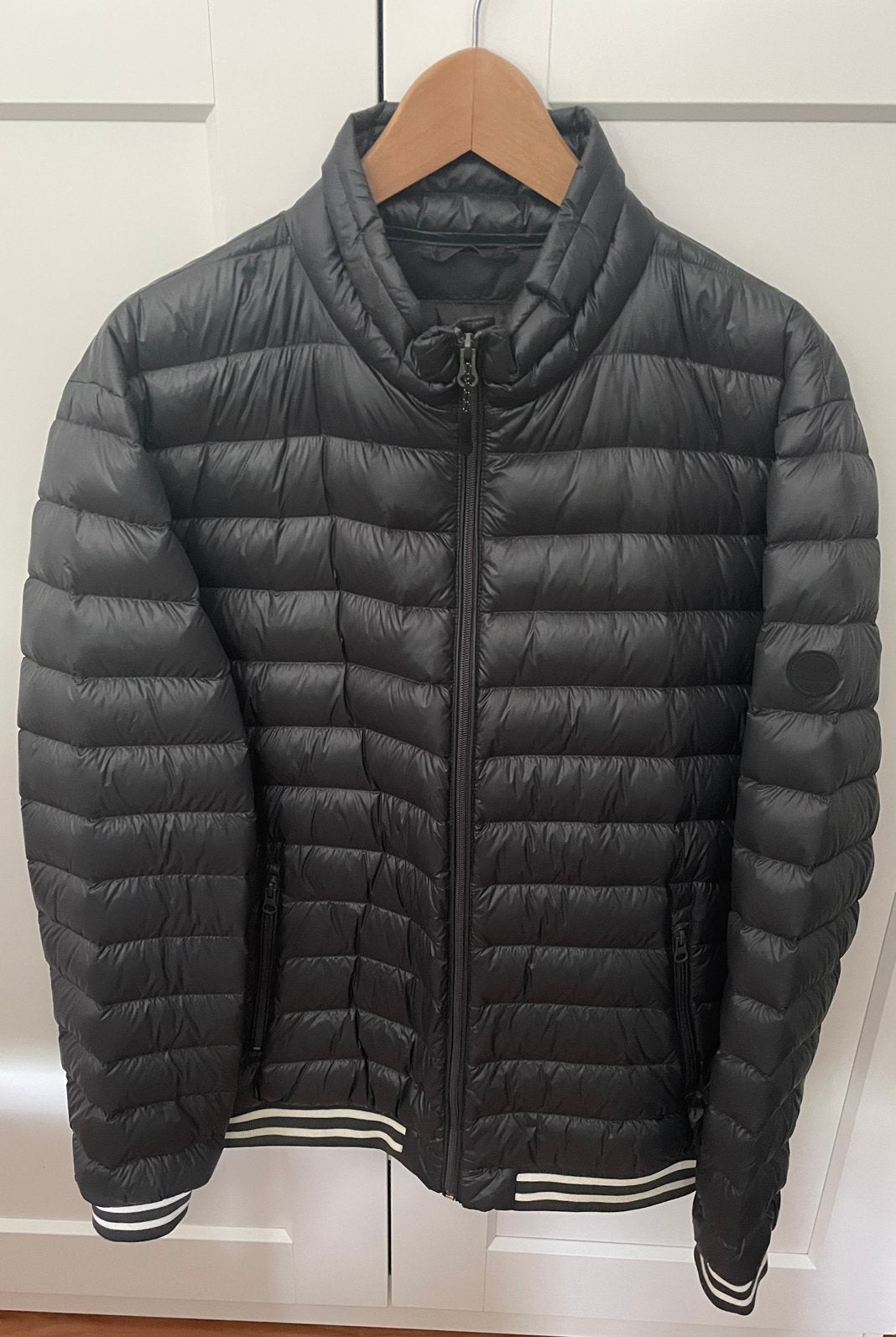 Donsjas Esprit maat L, Kleding | Heren, Jassen | Winter, Ophalen, Zo goed als nieuw, Maat 52/54 (L)