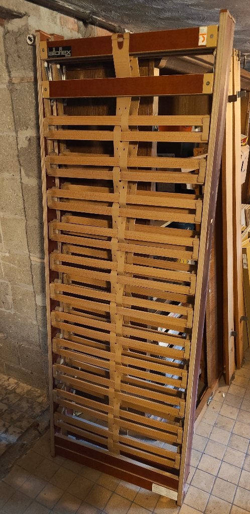 lattoflex 2x 70cm, 140cm totaal, Huis en Inrichting, Ophalen, Gebruikt, 140 cm, Twijfelaar