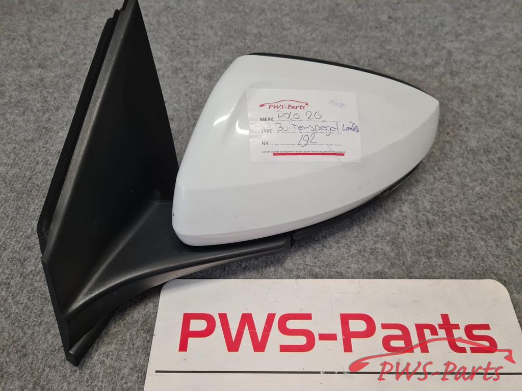 VOLKSWAGEN POLO 2G 6 PIN BUITENSPIEGEL LINKS ORIGINEEL, Gebruikt, -, Volkswagen, -