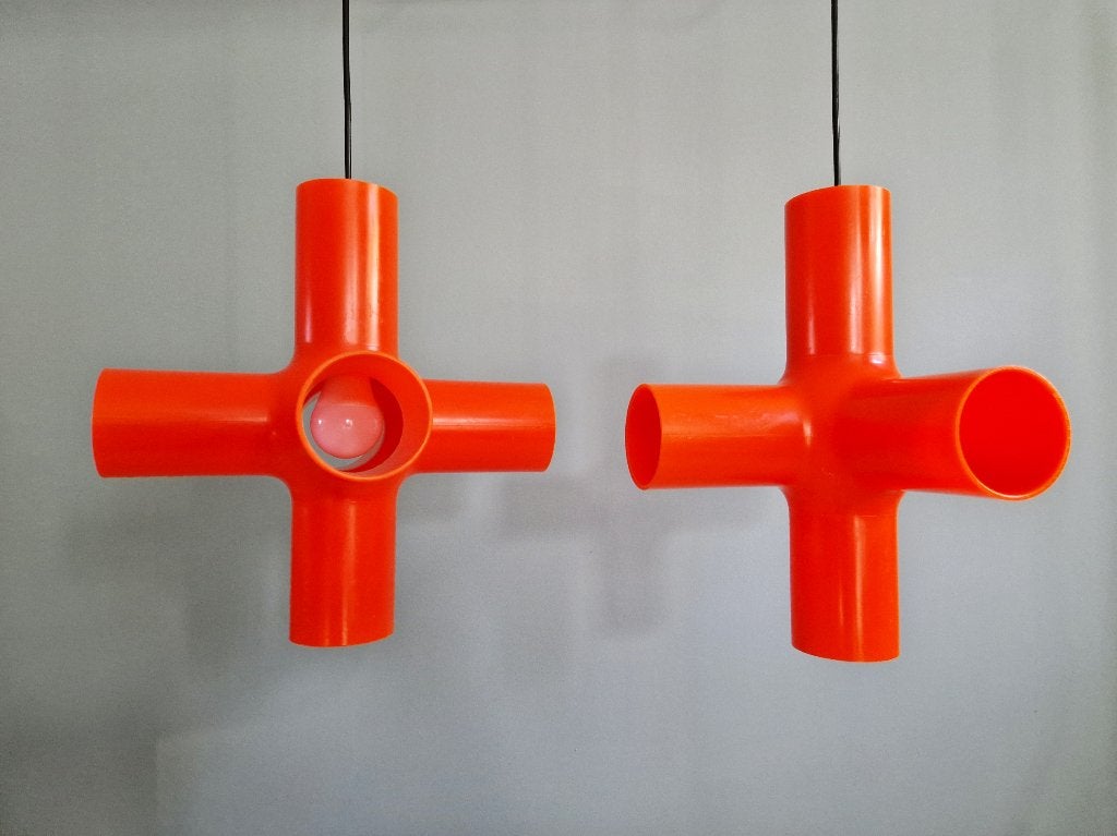 Crosslight Orange, Jan Melis & Ben Oostrum, Dark (België), Kunststof, Gebruikt, Dark, Vintage