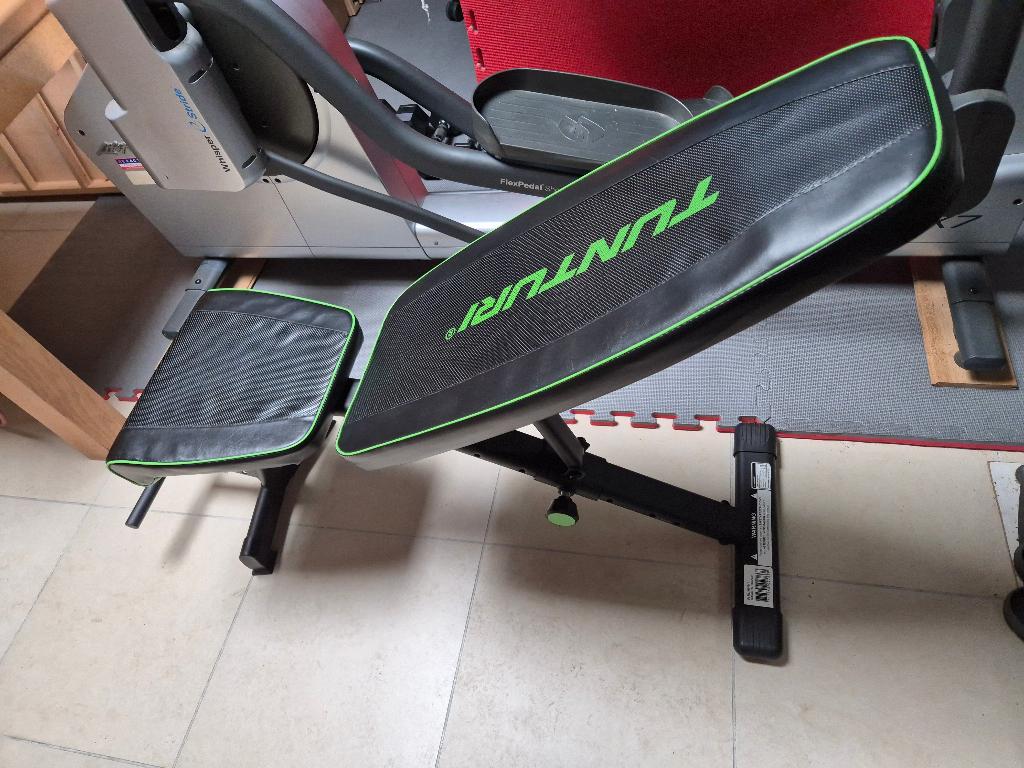 Tunturi adjustable bench, Sport en Fitness, Fitnessmaterialen, Ophalen, Gebruikt, Fitnessbank