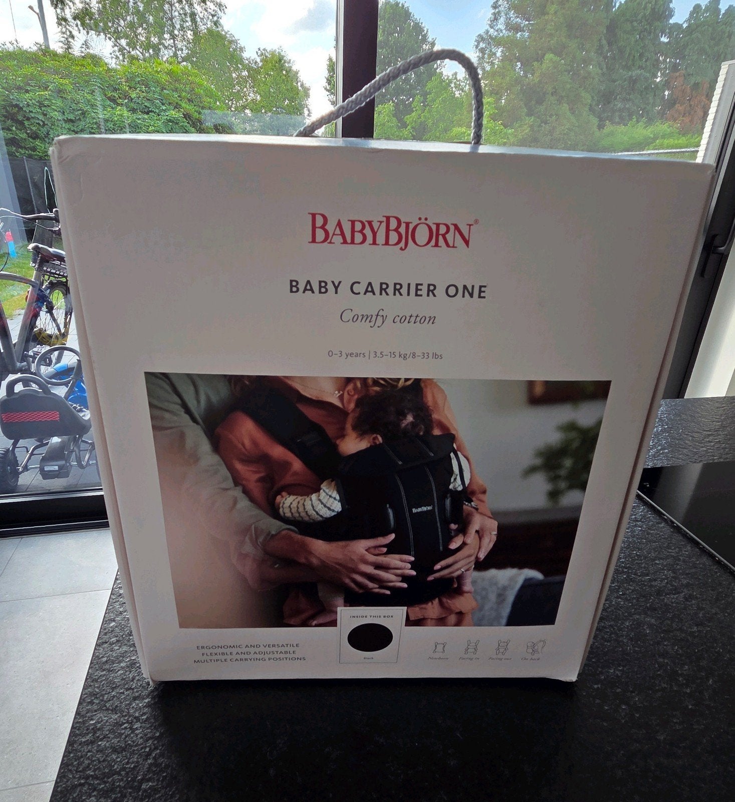 BabyBjörn Baby Carrier One draagzak, Ophalen