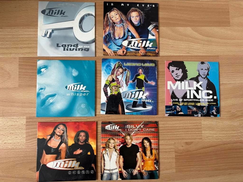 Milk inc en ft sylver singles, Cd's en Dvd's, Ophalen of Verzenden, Zo goed als nieuw