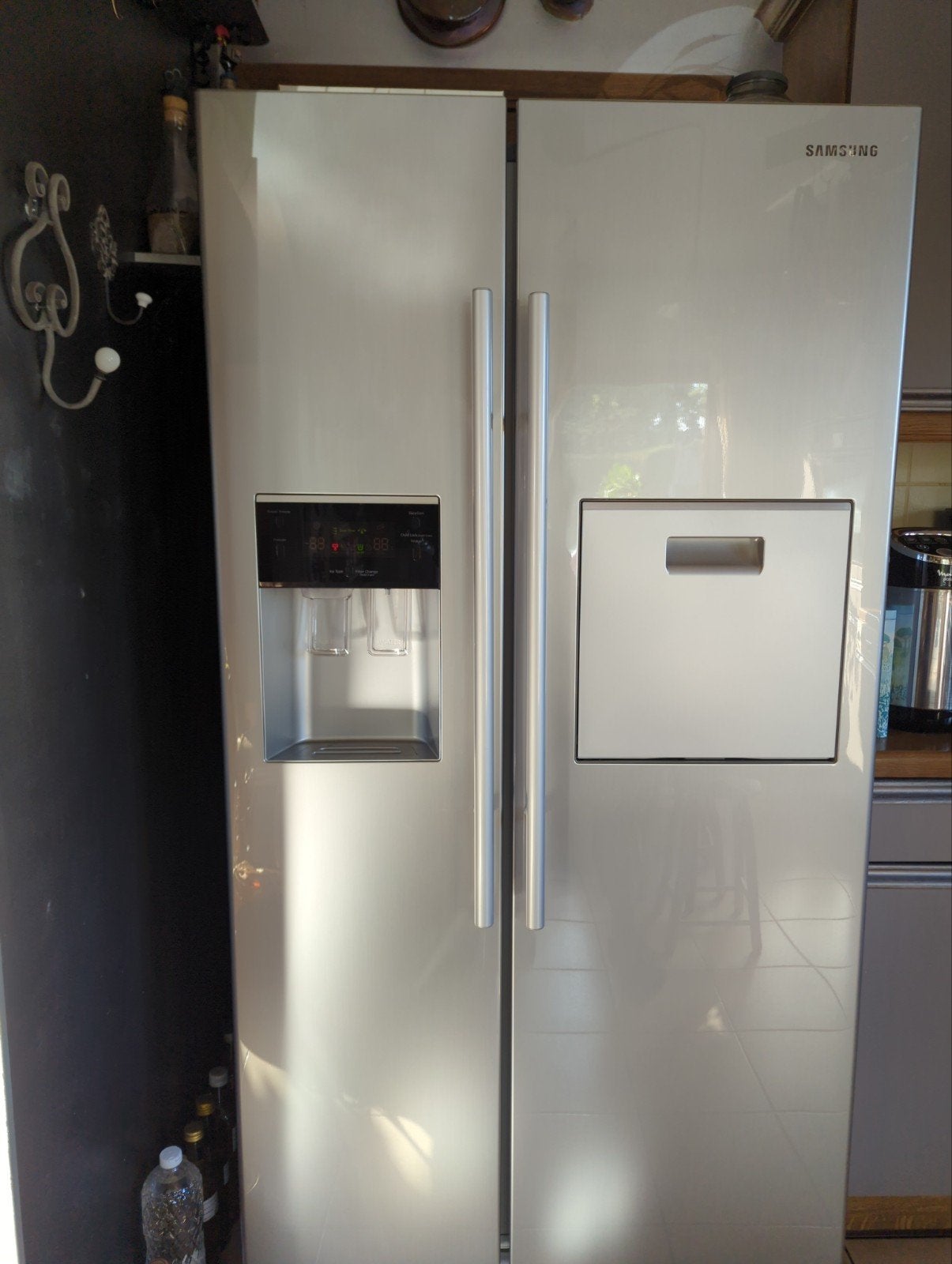 Frigo américain Samsung 553L, Electroménager, Classe énergétique A ou plus économe, 160 cm ou plus, Enlèvement, Utilisé