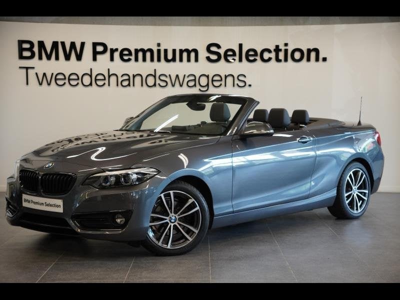 BMW 2-Serie SPORTLINE LED LICHTEN NAVIGATIE LEDER, Autos, 100 kW, Argent ou Gris, Euro 6, Entreprise