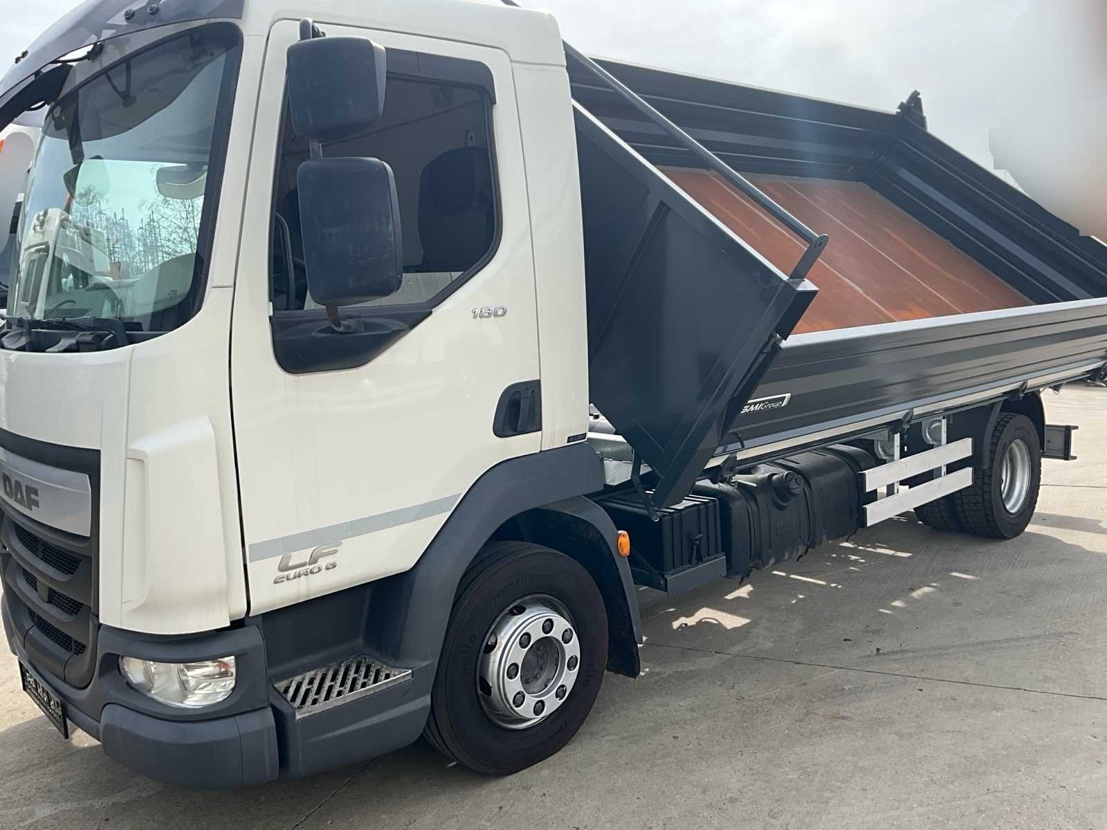DAF LF180 2017 (3 côtés) - automatique - Euro 6, Autos, Achat, Euro 6, Entreprise, Autres carburants