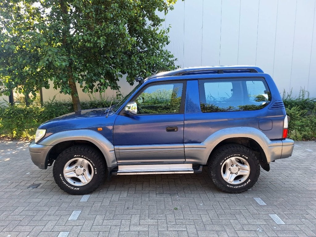 Toyota Landcruiser 3.0d | Lichte vracht, Auto's, Stof, Blauw, Bedrijf, Elektrische ramen