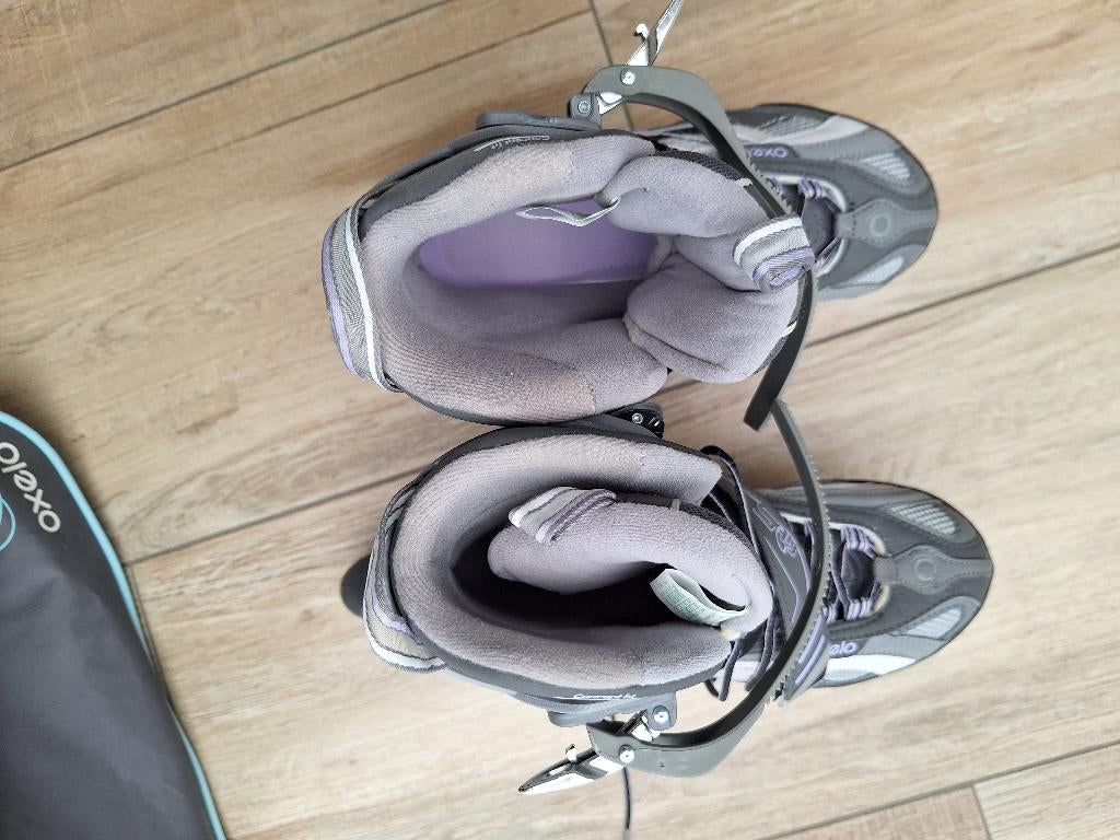 Skeelers dames oxelo, Gebruikt, Inline skates 4 wielen, Dames, Ophalen