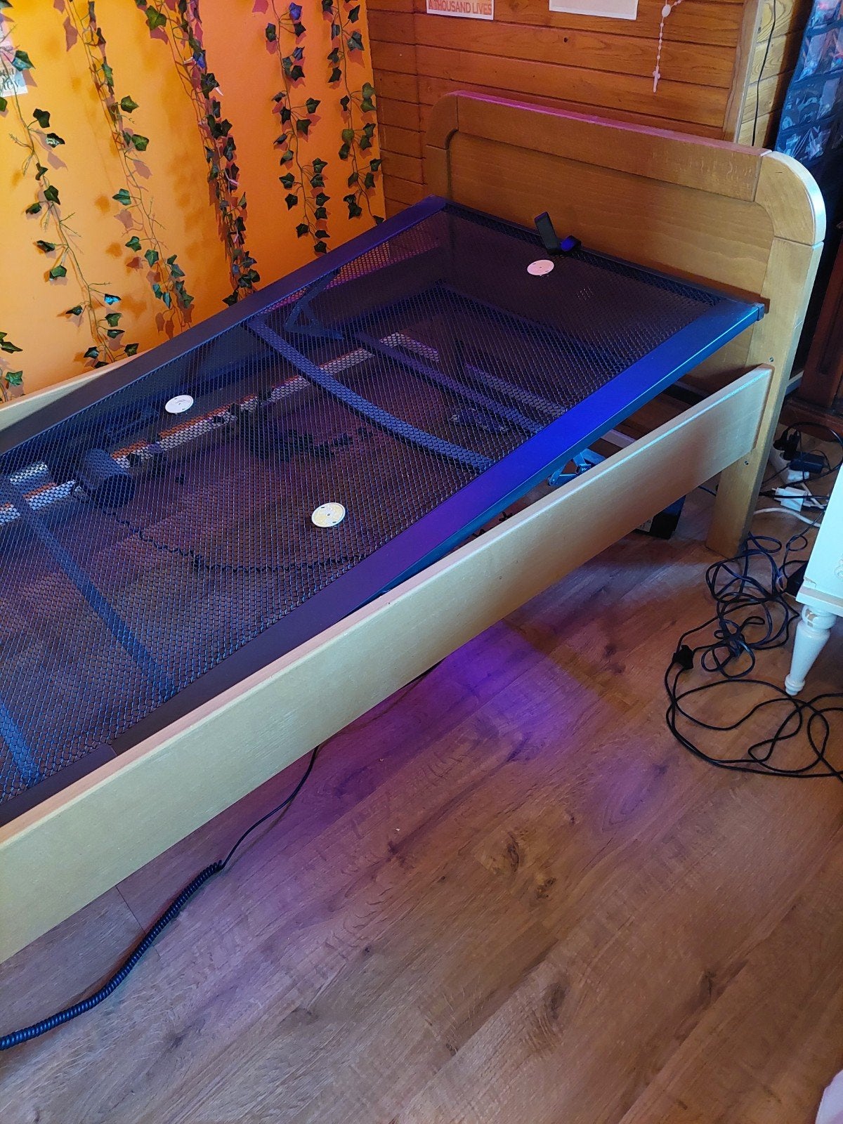 Eénpersoonsbed Auping met elektrische bediening., Huis en Inrichting, Ophalen