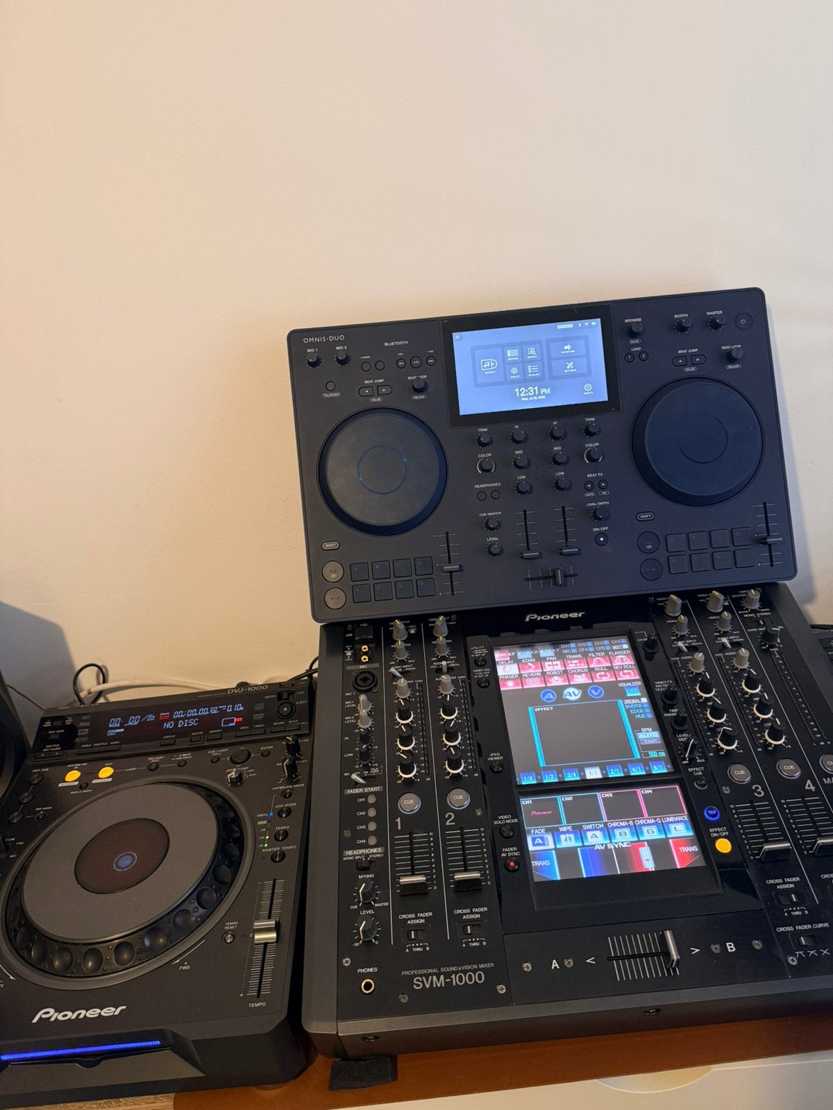 Set dj complet de marque pioneer, Enlèvement, Comme neuf, Pioneer