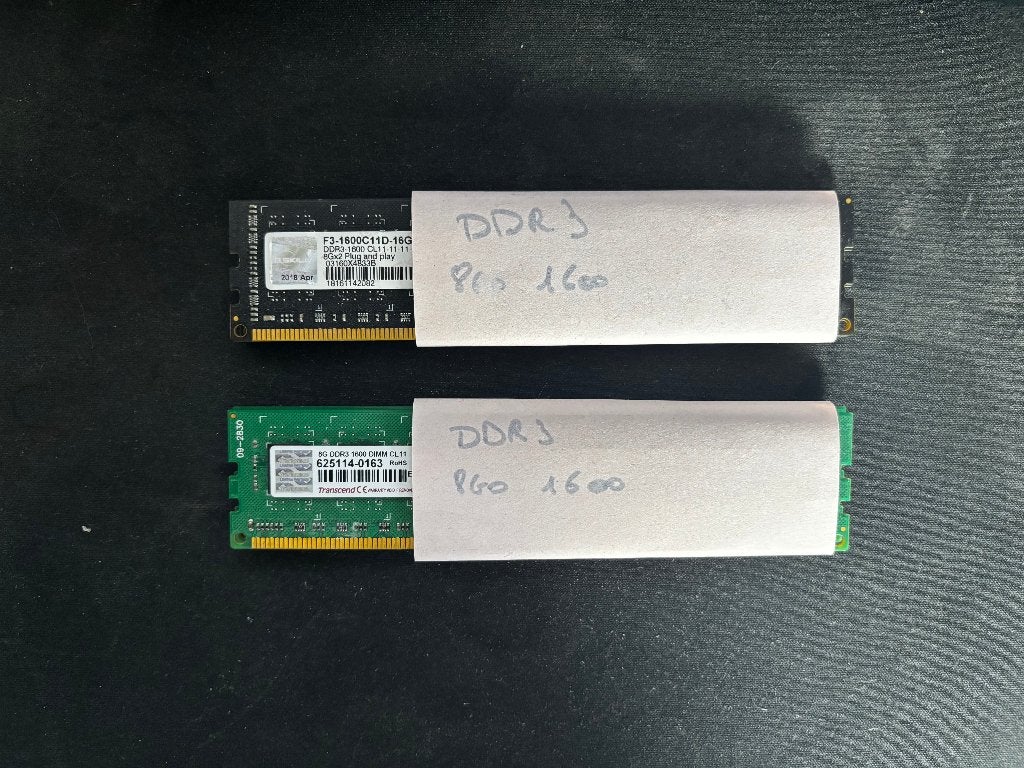 DDR3 1600 8 GB RAM, Computers en Software, Ophalen, Gebruikt, 8 GB, DDR3
