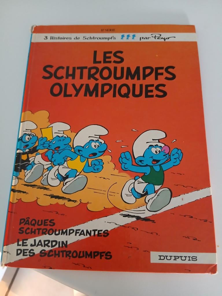 Les schtroumpfs olympiques 1983, Livres, BD, Enlèvement