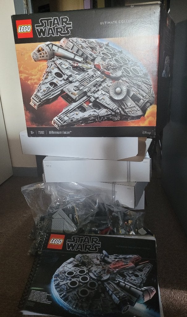 Lego Star Wars 75192 Millenium Falcon, Kinderen en Baby's, Speelgoed | Duplo en Lego, Ophalen, Gebruikt, Star Wars, Lego