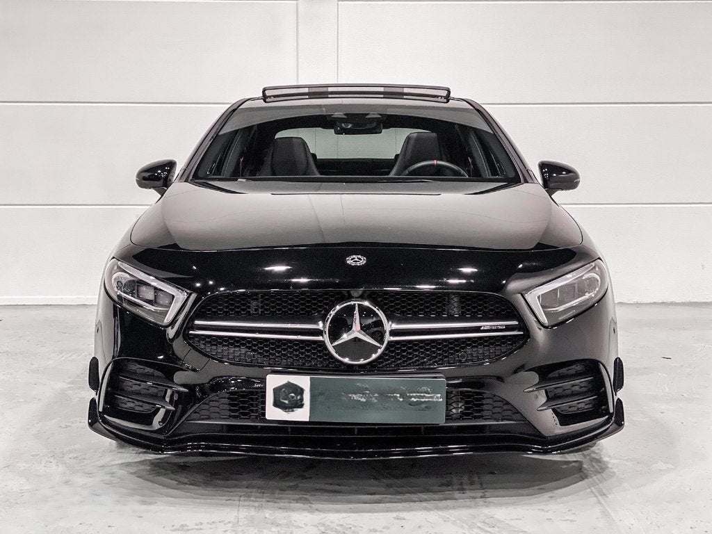 Mercedes-Benz A35 AMG B35S BRABUS AKRAPOVIC 4Matic 365pk, Auto's, Automaat, Dealer onderhouden, 4 cilinders, Alcantara
