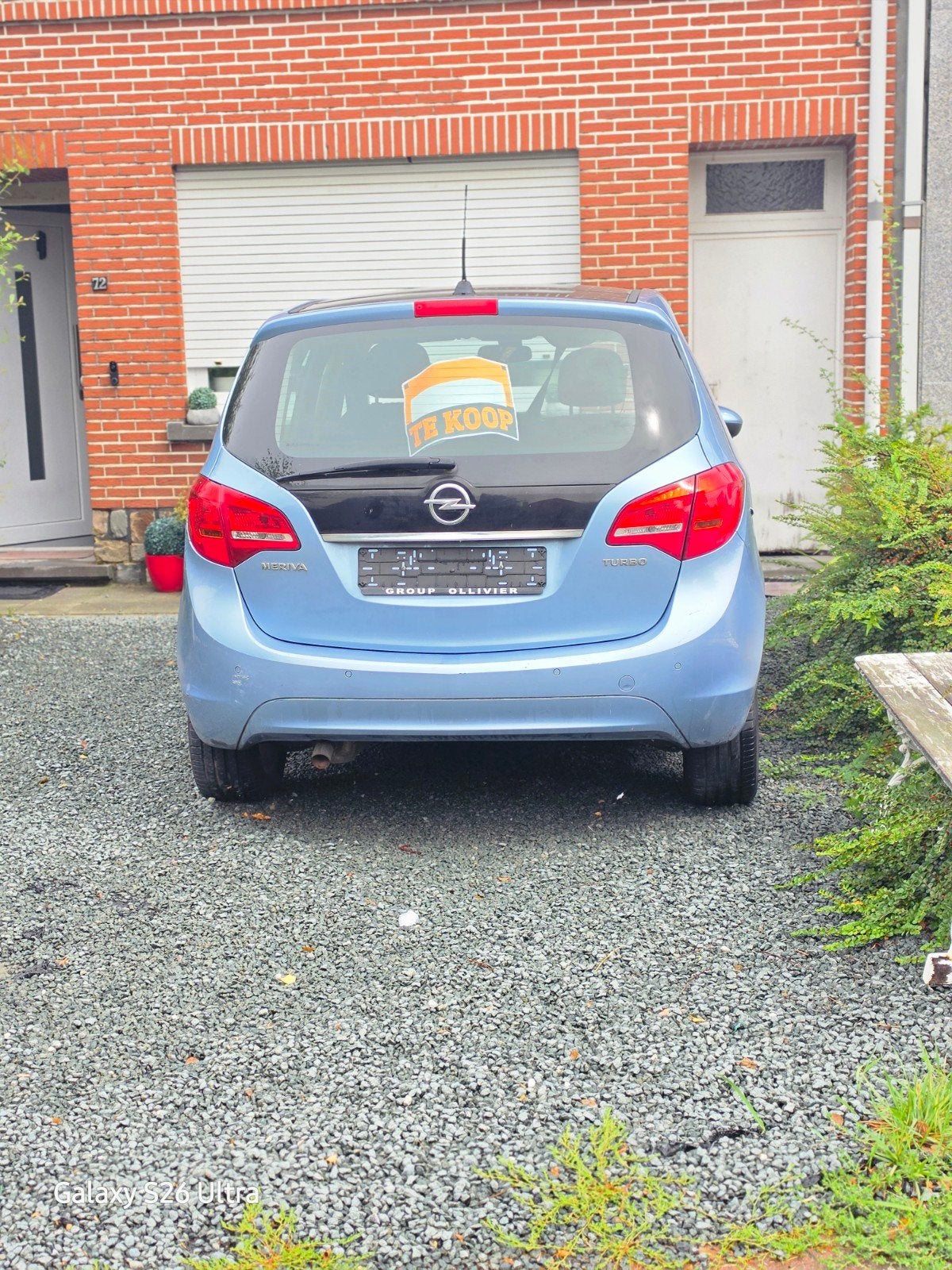 opel meriva, Auto's, Opel, Stof, Euro 6, Blauw, Particulier