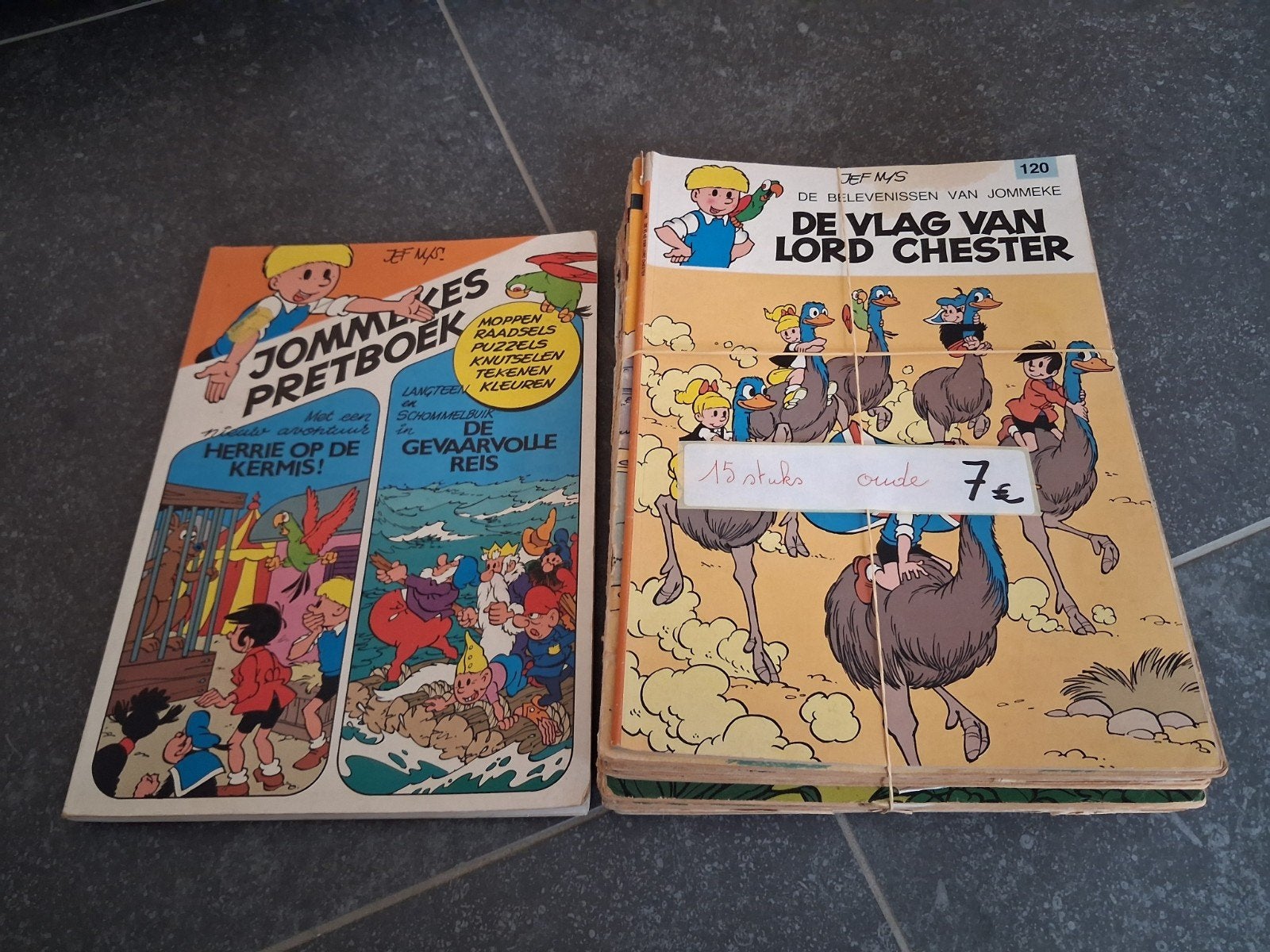 De belevenissen van Jommeke, Boeken, Prentenboeken en Plaatjesalbums, Ophalen