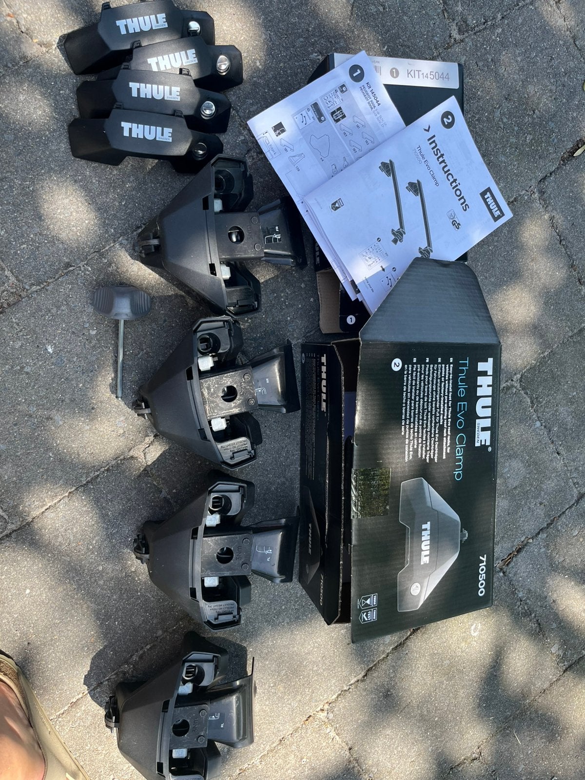 Thule evo clamp 710500, Ophalen, Zo goed als nieuw