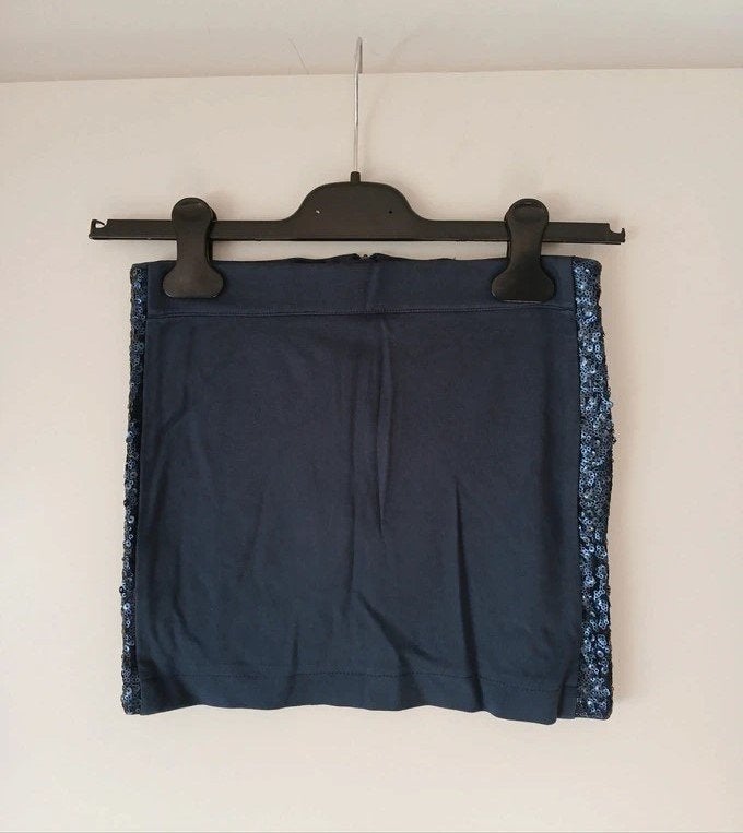 Maat 140 Donkerblauw rokje Jbc, Meisje, Ophalen of Verzenden, Zo goed als nieuw, Jurk of Rok