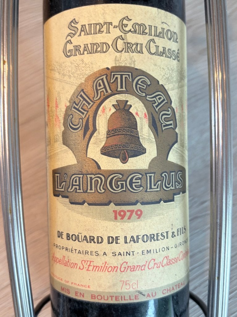 1 x , Grand cru classé, château L’Angelus, 1979,, Verzamelen, Ophalen, Frankrijk, Nieuw, Rode wijn