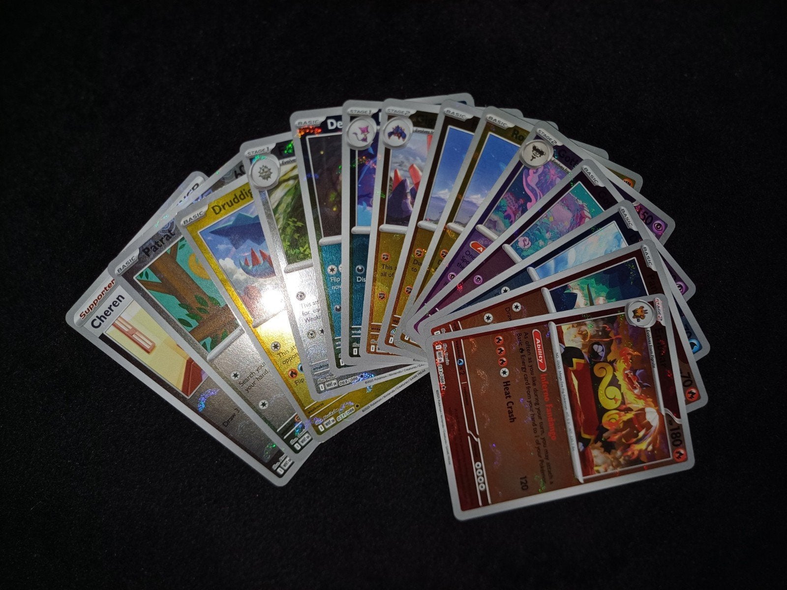 Modern Era: White Flare Pb-Reverse Holo's (Eng), Enlèvement ou Envoi