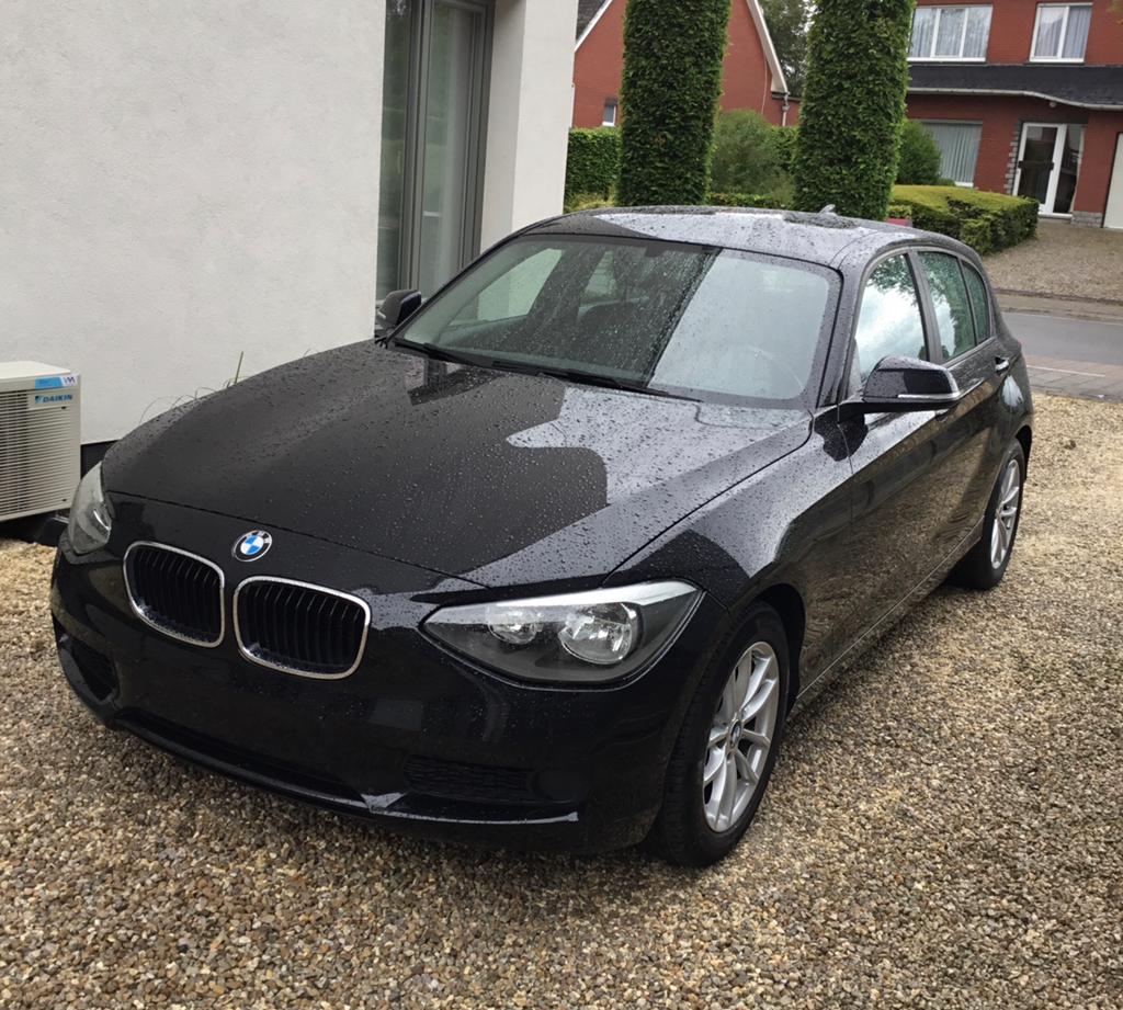 BMW 116 D, Auto's, BMW, Zwart, 5 deurs, Particulier, Te koop