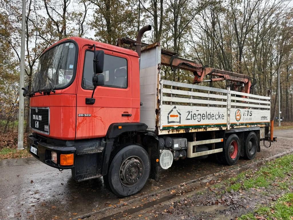 MAN 26.322 (bj 1992), Achterwielaandrijving, MAN, Bedrijf, 235 kW