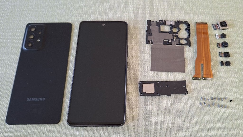 pièces Samsung A53, Télécoms, Téléphonie mobile | Samsung, Autres modèles, 10 mégapixels ou plus, Enlèvement ou Envoi, Utilisé