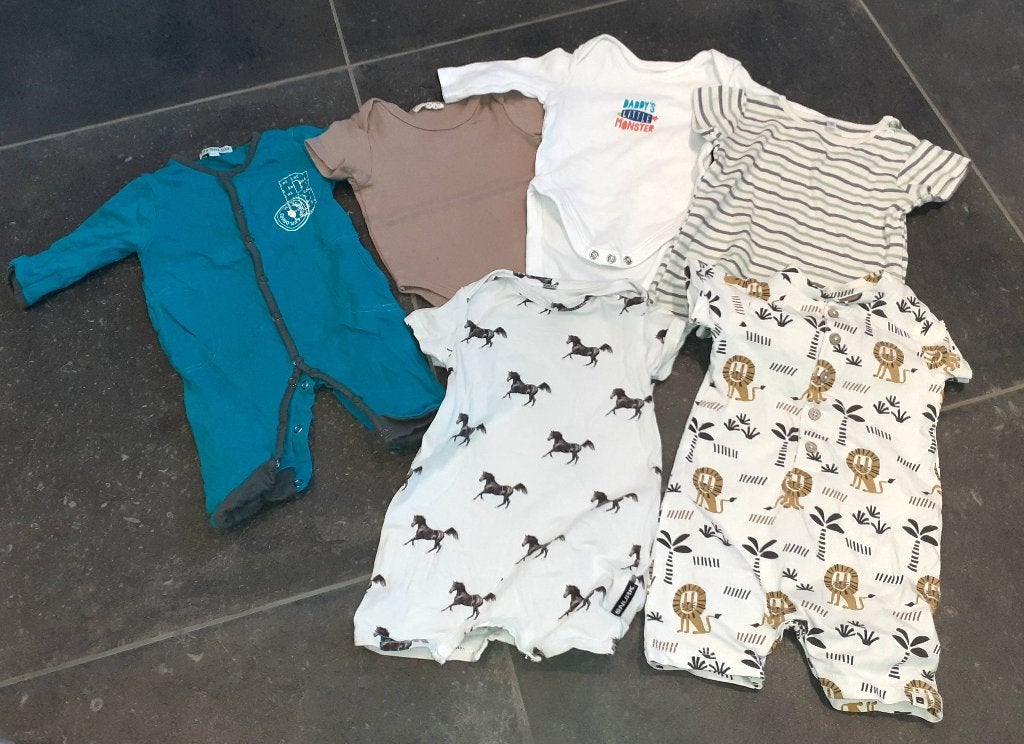 Baby kleding 6 stuks 62, Enlèvement ou Envoi, Neuf, Garçon ou Fille, Ensemble