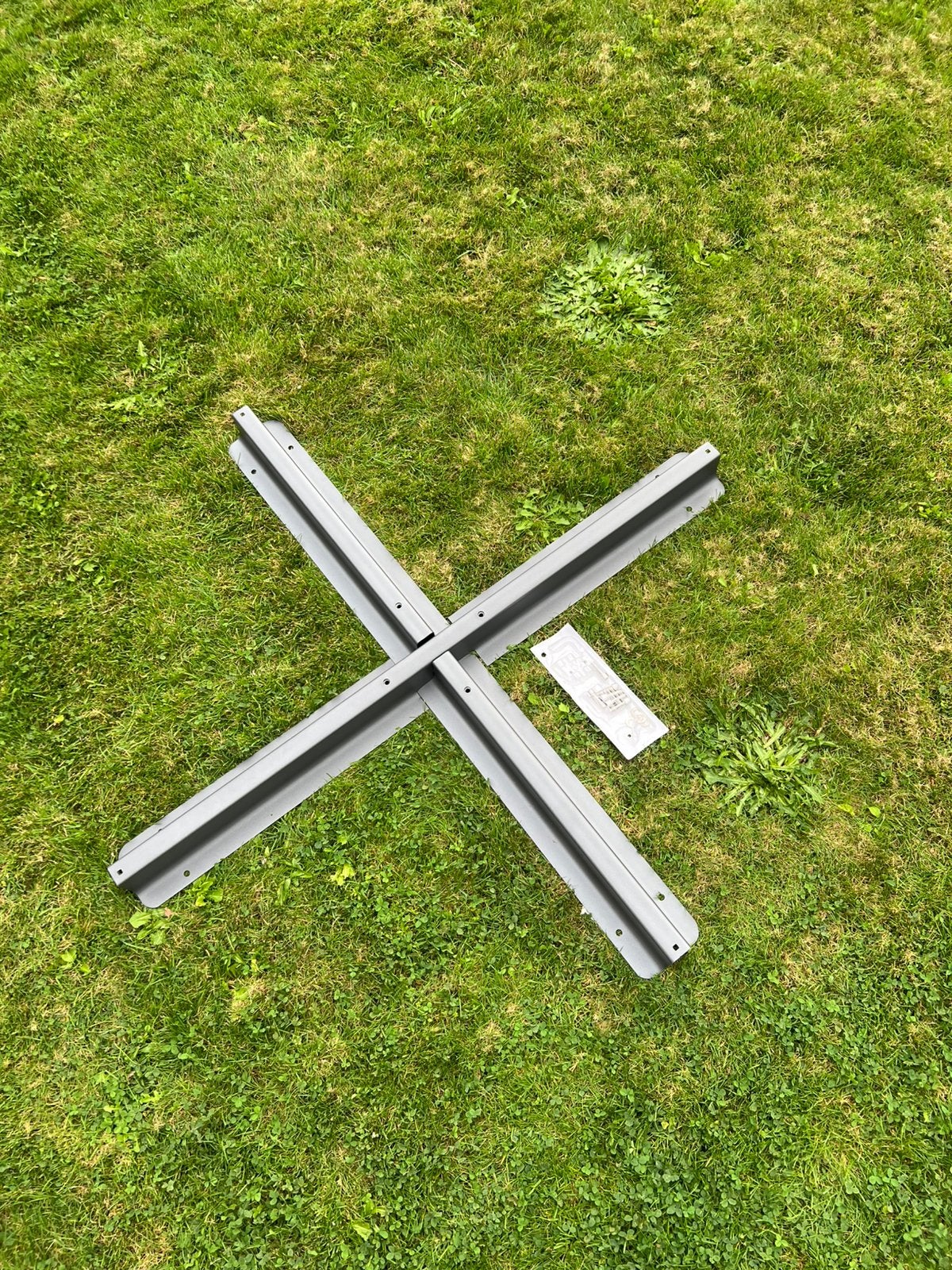 Parasol voet, Tuin en Terras, Ophalen, Zo goed als nieuw