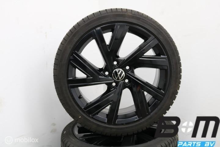 WINTER! Org. 18 inch Bergamo velgen VW Golf 5H0601025AE, 18 inch, Gebruikt, Banden en Velgen, Winterbanden