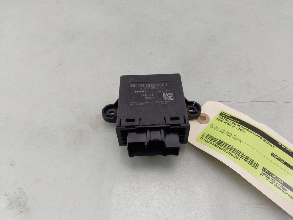 ORDINATEUR VEROUILLAGE CENTRALISE (|LU5T14B534AE|2499156|), Henry-Ford-Straße  1
50735  Köln, DE, Ford-Werke GmbH, Kunden@ford.com