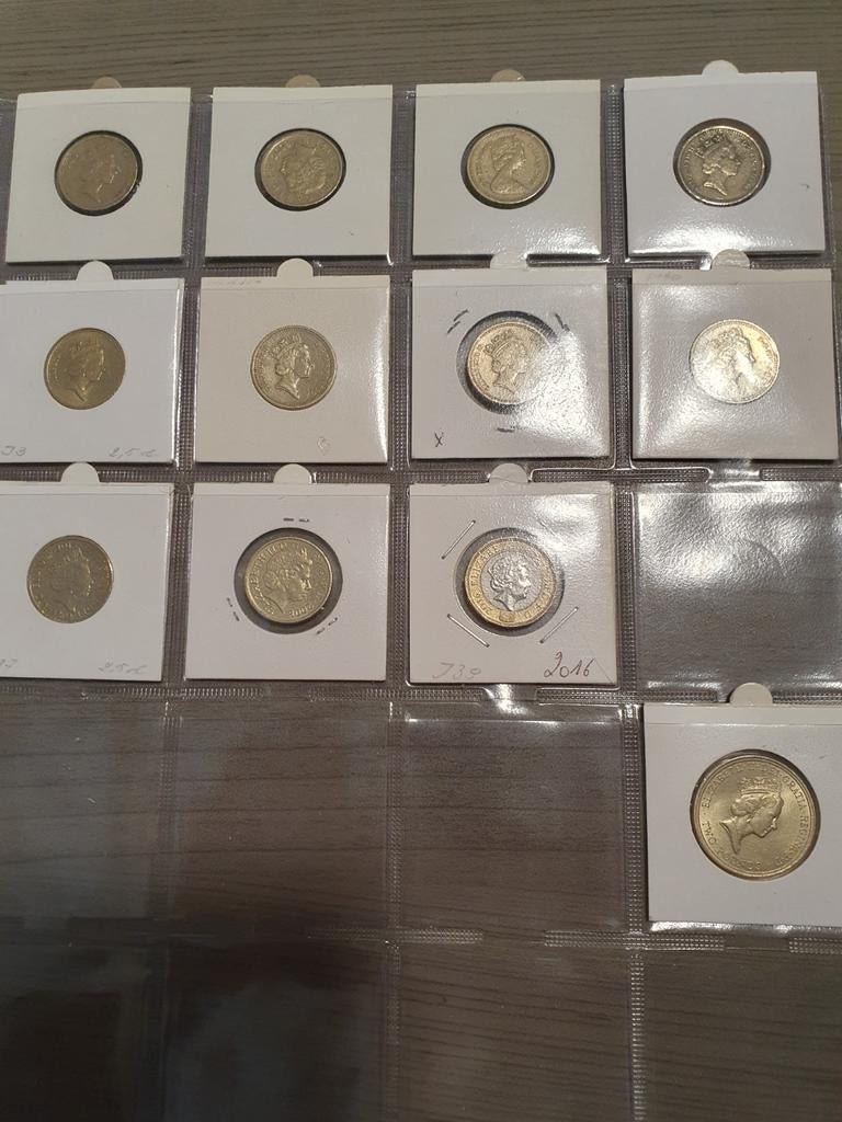 Engeland 13pond mooie verzamelmunten, Postzegels en Munten, Ophalen of Verzenden