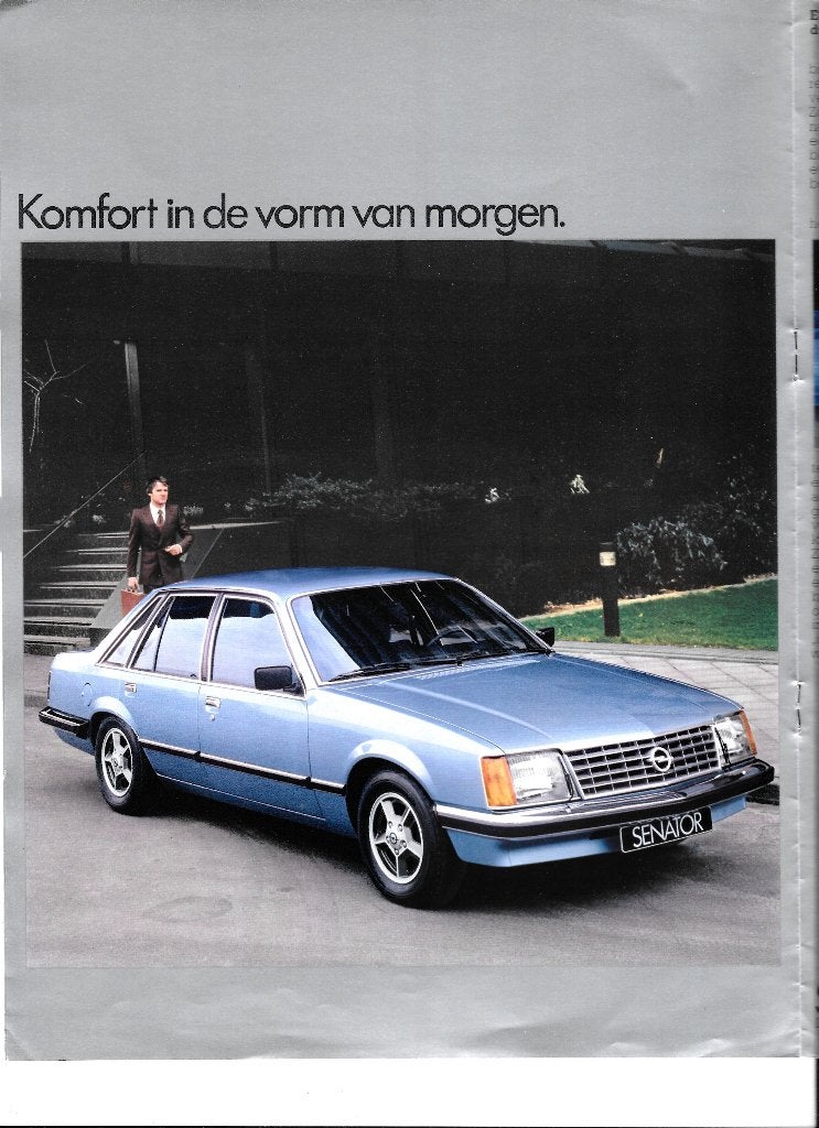 OPEL SENATOR  1979, Enlèvement ou Envoi, Comme neuf, Opel