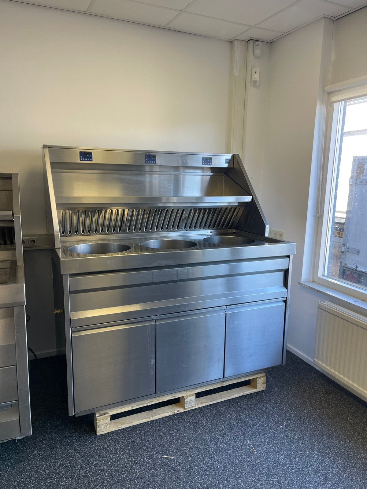 Bakwand friteuse + garantie ( propaan of aardgas), Ophalen