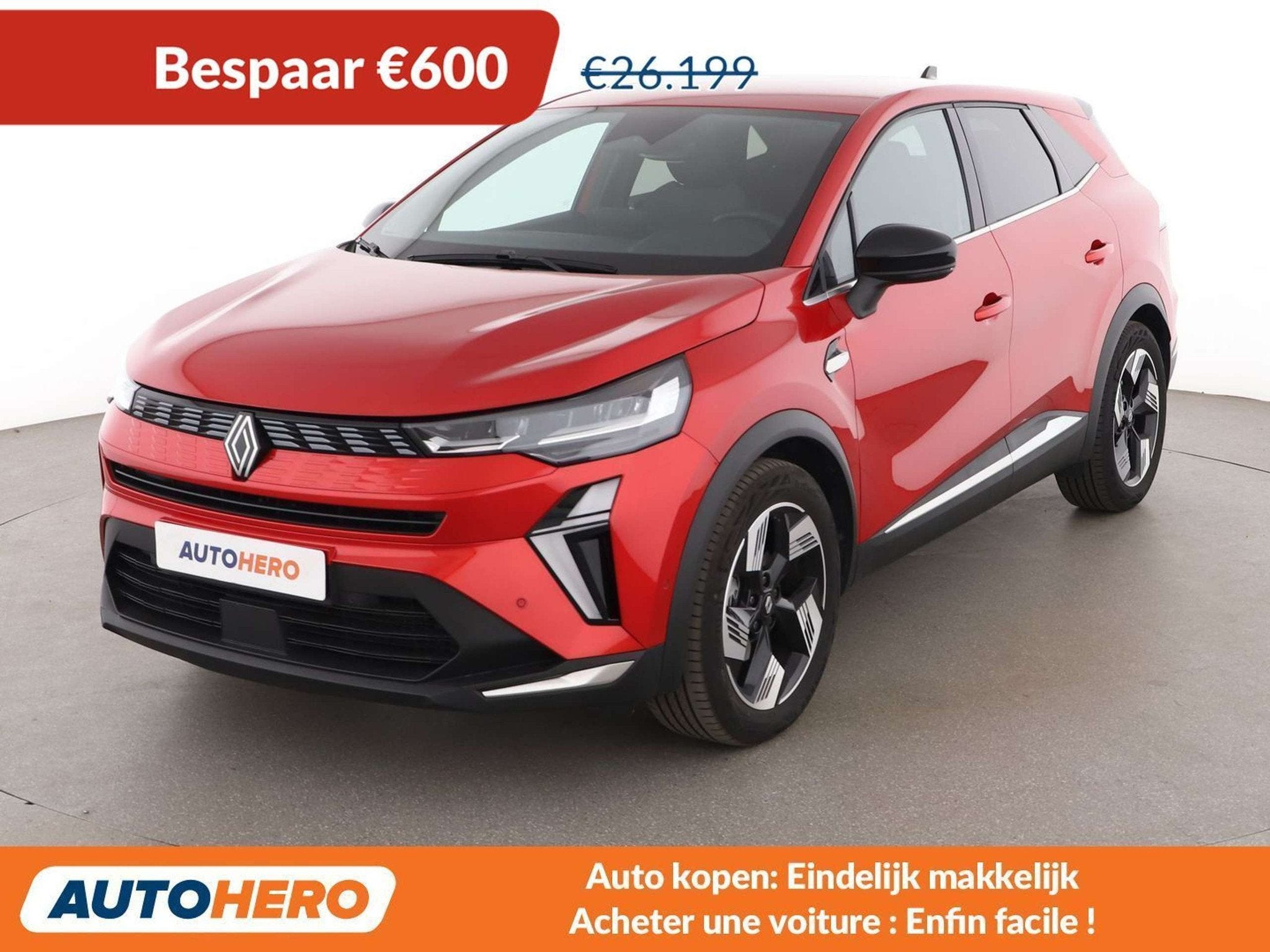 Renault Symbioz 1.6 E-Tech Full Hybrid Techno (automatique), Autos, Renault, Rouge, 5 portes, 105 kW, 5 places