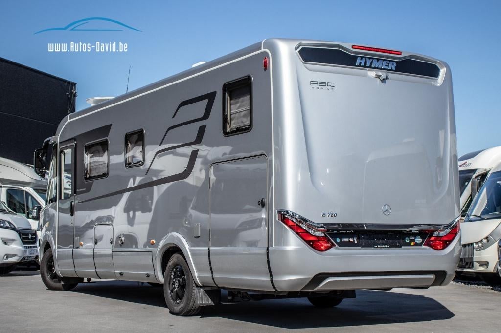 Hymer B780 MasterLine Mercedes-Benz Integral Aut. 5 lits, Caravanes & Camping, Camping-cars, Entreprise, Intégral, Automatique