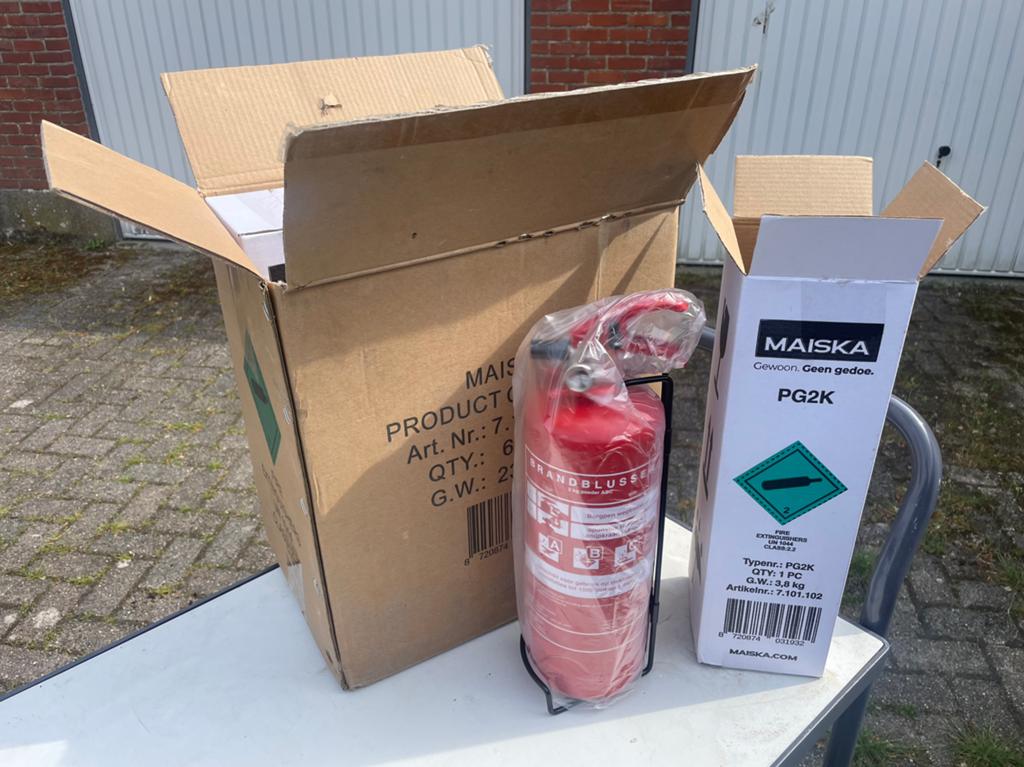 Poederblusser 2kg - BENOR, Enlèvement, Neuf, Extincteur