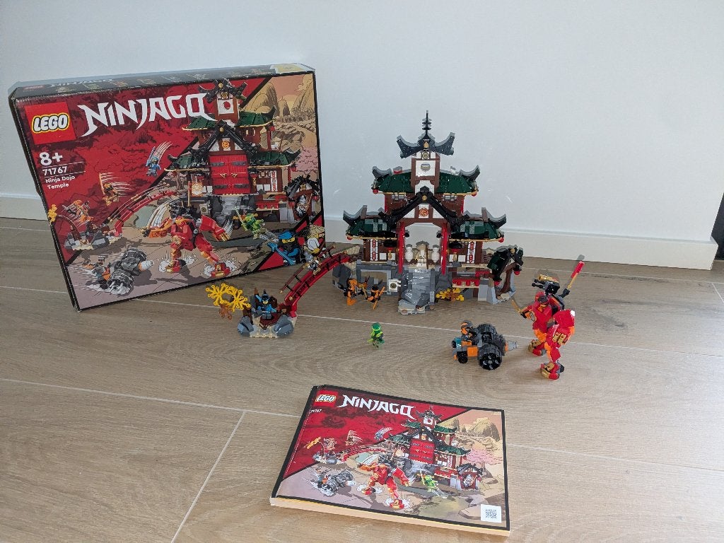 LEGO Ninjago Tempel 71767, Lego, Ophalen of Verzenden, Zo goed als nieuw, Ninjago