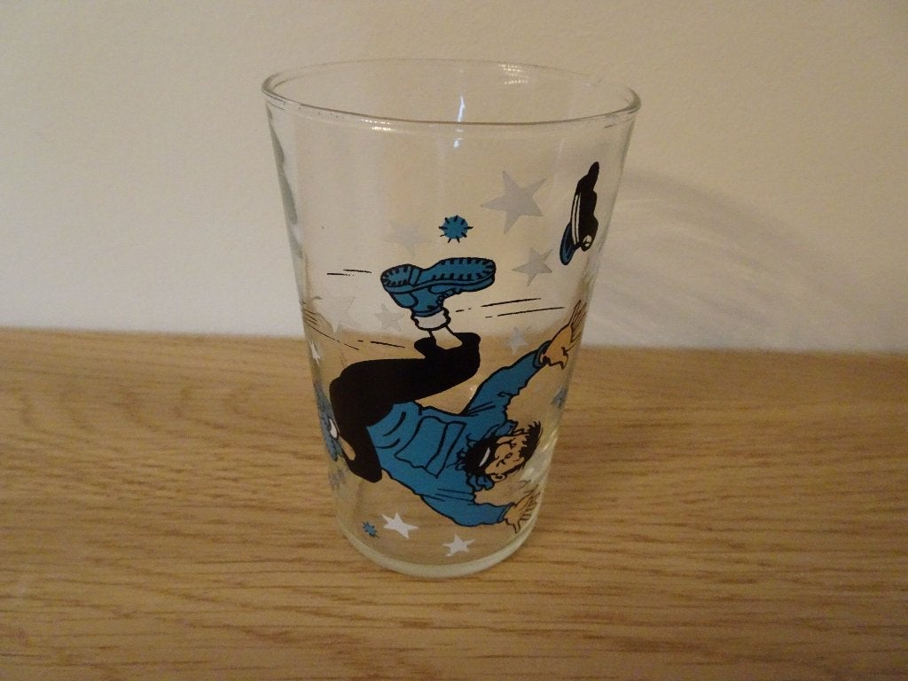 Verre Tintin - Le Capitaine Haddock, Collections, Enlèvement ou Envoi, Tintin, Comme neuf, Ustensile