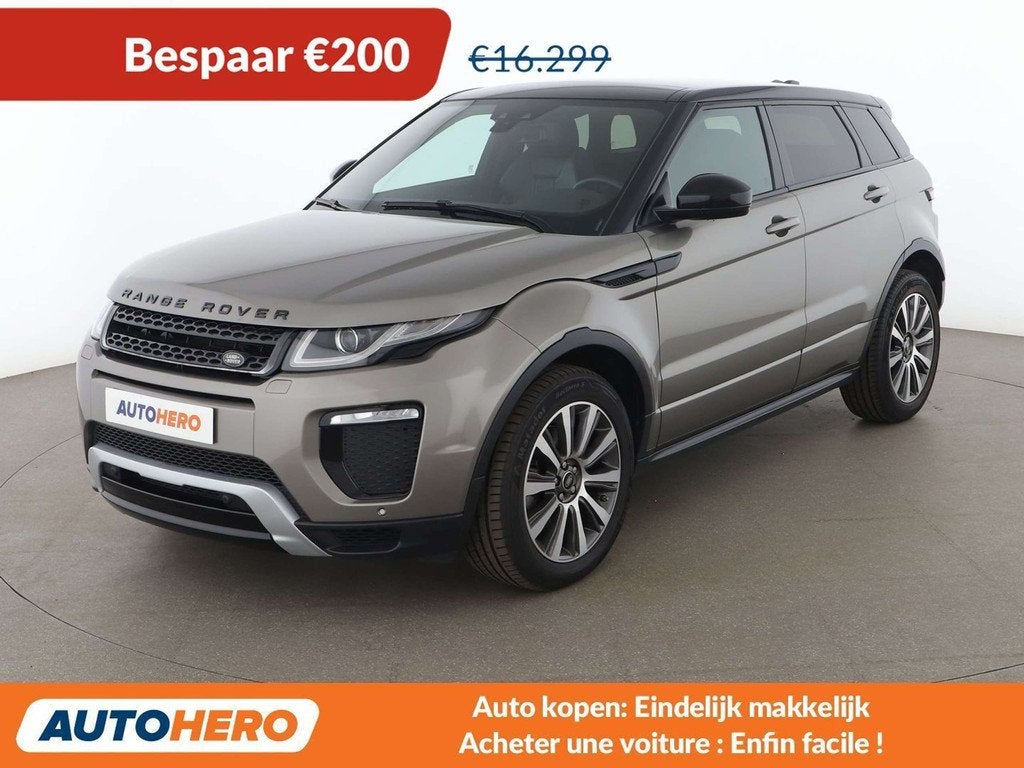 Land Rover Range Rover Evoque 2.0 Td4 SE Dynamic, Cuir, Argent ou Gris, Achat, 1 kg